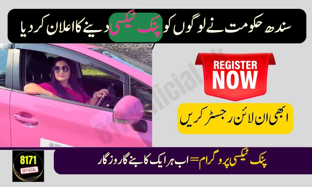 Sindh Govt to Launch Pink Taxi Service for Women After Pink Bus & Scooter Schemes